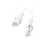 Lanberg Пач кабел Lanberg CAT. 6 UTP 0.5m, бял (PCU6-10CC-0050-W)