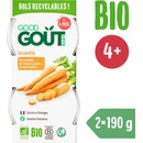 Príkrmy a výživy Good Gout Bio Hráškové pyré 2 x 120 g