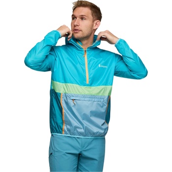 Cotopaxi Teca Half-Zip Windbreaker Размер: S / Цвят: светло син