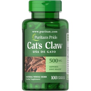 Puritan's Pride Cat's Claw 500 mg [100 капсули]
