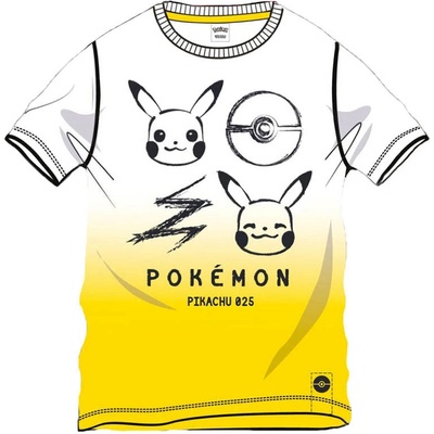 Sahinler dětské tričko Pokémon Pikachu bílé