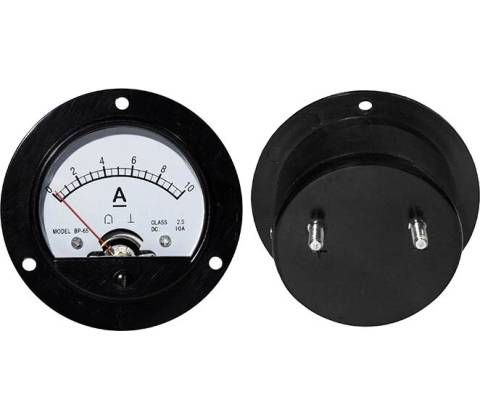 XTREME Analógový ampérmeter 10A+side