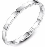 Silenti Jewelry Сребърен пръстен "Доброта" - 8 - 57мм (18.1мм диам. )