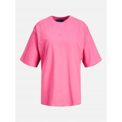 JJXX Дамска тениска JJXX Andrea Loose Logo T-Shirt Ladies - Carmine Rose