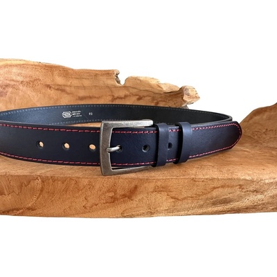Penny Belts pánský pásek 25-1-CV-56 modrý – Zboží Mobilmania