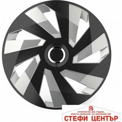 Versaco Тасове за джанти 15'' Versaco Vector RC Black/Silver (56079)