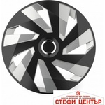 Versaco Тасове за джанти 15'' Versaco Vector RC Black/Silver (56079) - steficenter
