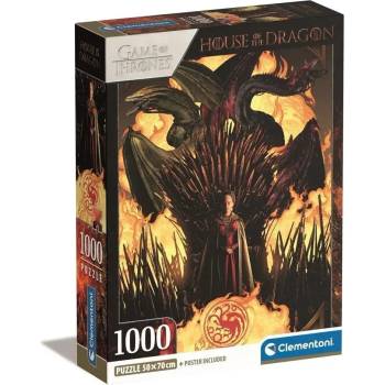 Clementoni - Puzzle House Of The Dragon - 1 000 piese