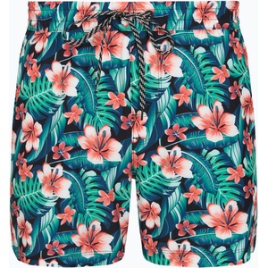 Hurley Мъжки плажни шорти Hurley Cabana Floral Volley Swim Short Black