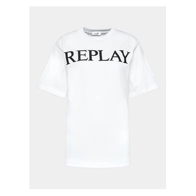 Replay Тишърт W3698G. 000.23608P Бял Relaxed Fit (W3698G.000.23608P)