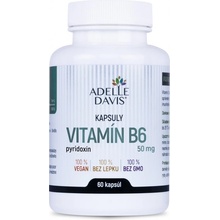 Adelle Davis Vitamín B6 50 mg 60 kapsúl