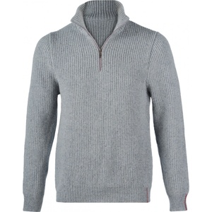 Engel Мъжки вълнен пуловер Engel Troyer Merino jumper - Kiesel - размер 50/52 (EU) (005-3788-0113)