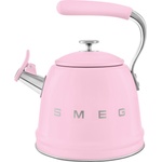 Smeg Чайник със свирка 50's Style пастелно розов (WKF01PK)