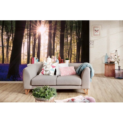 DIMEX ART Самозалепваща се флизелинова фототапета камбанки в гората ii. 375 x 250 см