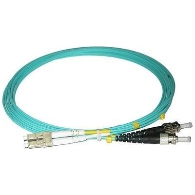 XtendLan FOP-LCST-D-1-50-OM3 FO patch LC-ST, 50/125 duplex OM3 , LS0H, 1m