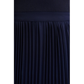 Morgan Рокля Morgan RMLISS в черно дълга разкроена RMLISS (RMLISS)