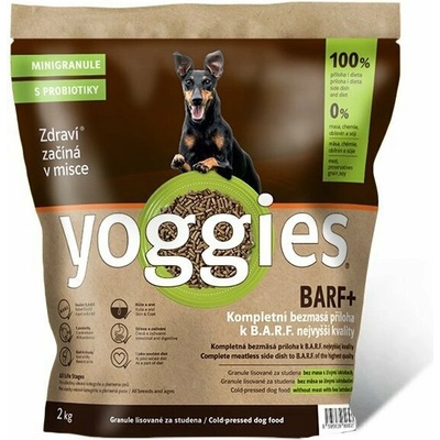 Yoggies Mini Barf+ príloha k surovému mäsu, lisovaná za studena s probiotikami 2 kg