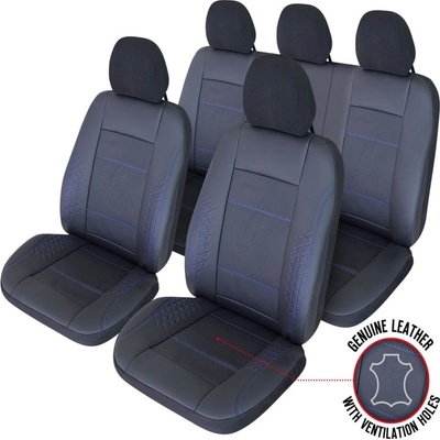 UMBRELLA Калъфи за седалки - Кожени atlas black umb-b exclusive (121391)