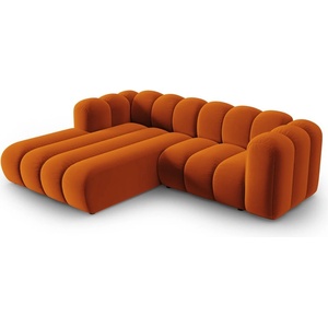 Micadoni Оранжев ъглов диван (ляв ъгъл) Lupine - Micadoni Home (MIC_0LC_44_F1_LUPINE4)