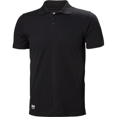 Helly Hansen polokošile Classic 79167 krátký rukáv pánská COT59916700200-black