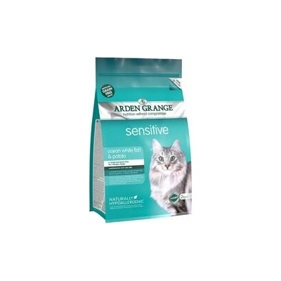 Arden Grange Sensitive Cat Ocean White Fish and Potato grain free recipe 4 kg