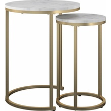 CosmoLiving by Cosmopolitan Amelia 45 cm biela / zlatá