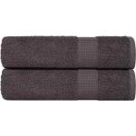 vidaXL Кърпи за ръце FROGN 2 бр. Антрацит 50x100 см 360 г/м2 (136681)