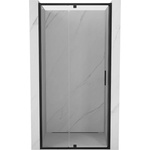 Mexen Exo-R плъзгащи душ врати 100 см, прозрачни, черни - 819-100-000-70-00 (819-100-000-70-00)