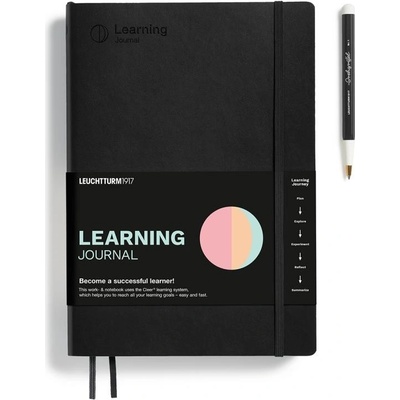Leuchtturm1917 Learning Journal A5 Black – Zboží Živě