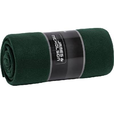 Daiber JN 1901 fleece deka dark green/natural 130x170