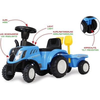 Milly Mally New Holland T7 Traktor modré