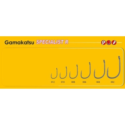 Gamakatsu G-CARP Specialist R šedá vel.8 10 ks