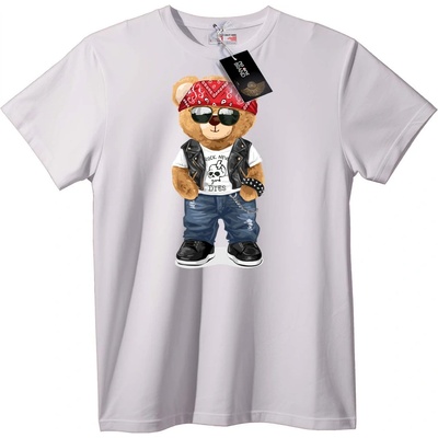 NOONEBRAND Тениска Скален Мечок - M, Black