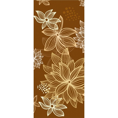 Preinterier DV0030 Fototapeta na stenu Zlaté listy vlies 91cm x 211cm