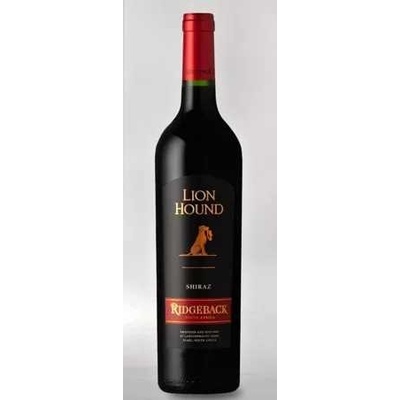 Ridgeback Lion Hound Shiraz 2019 suché 14,5% 0,75 l (holá láhev)