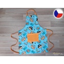 Povlečení Plus Dětská zástěra na vaření Lovci podkladů modrá