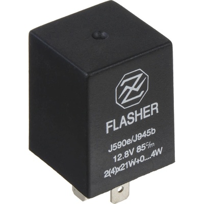 Elektronický přerušovač blinkrů, 12V, 4 kontakty - 46061