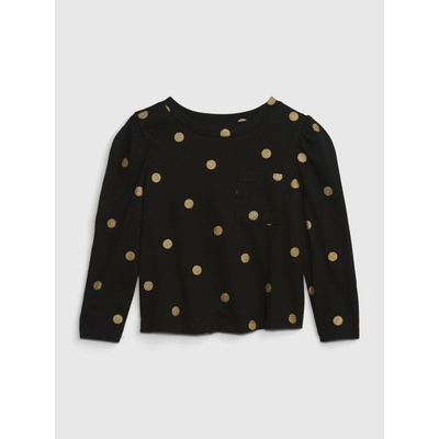 GAP Baby tričko Mix & Match s kapsičkou černá – Sleviste.cz