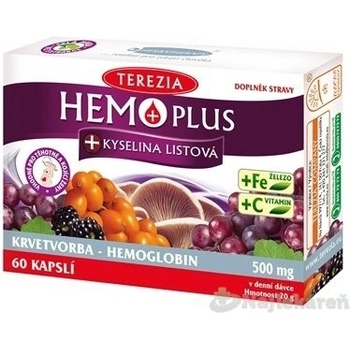 Terezia Company Hemo Plus + kyselina listová 60 kapsúl