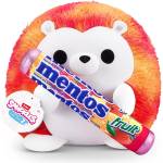 ZURU Snackles, Series 2, Hedgehog (Mentos, Fruit), a cuddly-soft, soothing plush toy measuring 35 cm, featuring licensed snacks (Hedgehog). - 77573J (77573J)