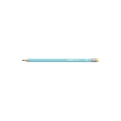 Stabilo Pencil 160 šesťhranná s gumou HB blue