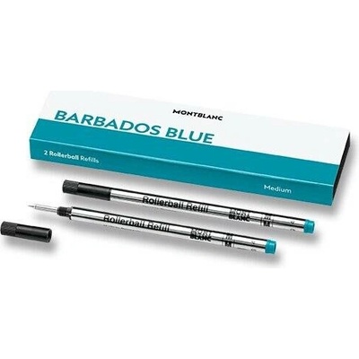 Montblanc Náplň do rolleru M 2 ks Barbados Blue 128237