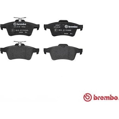 Sada brzdových destiček BREMBO P59042