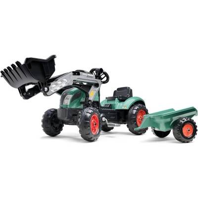 Falk Šlapací traktor 2054ML Farm Lander Vintage s nakladačem a vlečkou