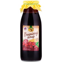 Natur Products Brusnicový sirup s medom 0,5 l