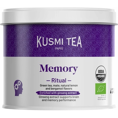 Kusmi Tea Organic Ritual Memory sypaný čaj v plechovce 100 g