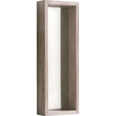 Geese Огледало за стена от дървесина от пауловния Pure, 62 x 22 cm - Geese (7126)