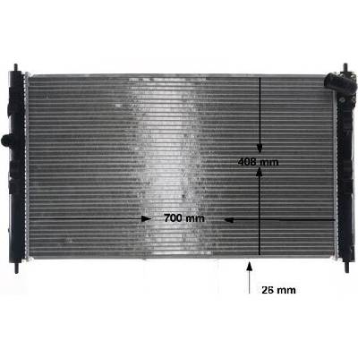 Chladič, chlazení motoru MAHLE CR 2239 000S
