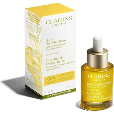 Clarins Omlazující pleťový olej pro dehydrovanou pleť Modrá orchidea (Blue Orchid Face Treatment Oil) 30 ml – Hledejceny.cz