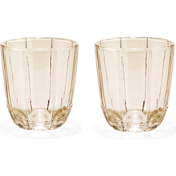 Holmegaard Чаши Lily 360 мл кафяво-карамелени 2 бр (4344403)